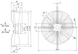 Осьовий вентилятор Турбовент Сигма 200 B/S